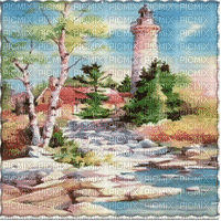 leuchtturm lighthouse phare faro milla1959 - Бесплатный анимированный гифка