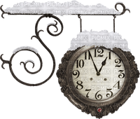 Winter Christmas clock - δωρεάν png