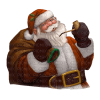 Christmas_ Santa Claus_Noël_Blue DREAM 70 - ücretsiz png