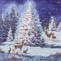 kikkapink winter vintage background christmas gif - Gratis animeret GIF