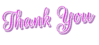 thank you pink milla1959 - PNG gratuit