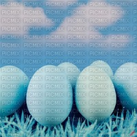 Pastel Blue Eggs - PNG gratuit