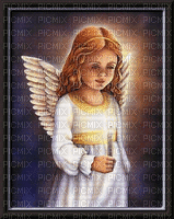 Angel holding Candle - Бесплатный анимированный гифка