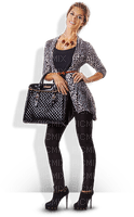 Kaz_Creations Woman Femme Holding Bag - PNG gratuit