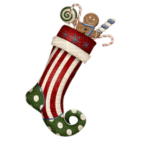 gala Christmas sock - gratis png