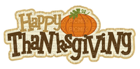 Kaz_Creations Thanksgiving Text - ingyenes png