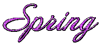 Animated.Spring.Text.Purple - Gratis geanimeerde GIF