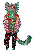 Christmas tree candy canes Catboy