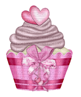 Cupcake Hearts - zdarma png