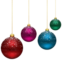 Kaz_Creations Hanging Christmas Decorations Baubles Balls - gratis png