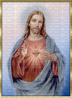 Jésus & Marie Coeurs Sacrés - GIF animé gratuit