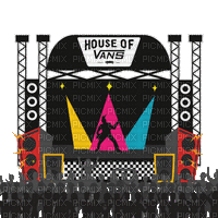 house of vans - GIF animado gratis