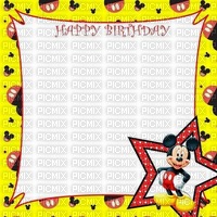 image encre couleur texture Mickey Disney dessin effet edited by me - ingyenes png
