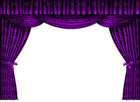 Kaz_Creations Deco Curtains Purple - ilmainen png