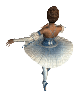 балерина - Animovaný GIF zadarmo