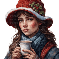 Mujer - Navidad - Rubicat - bezmaksas png