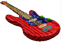Guitare eléctrique - Darmowy animowany GIF
