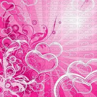 pink hearts - ücretsiz png