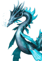 dragon bleu - besplatni png