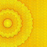 Yellow Mandala Background - zadarmo png