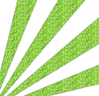 Glitter Rays Green - by StormGalaxy05 - PNG gratuit