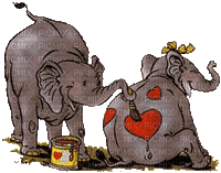 Elefante - Ingyenes animált GIF