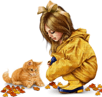 autumn girl by nataliplus - nemokama png