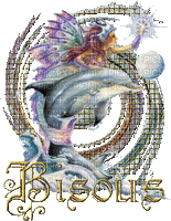 bisous dauphin - 無料のアニメーション GIF