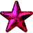 pink star - Δωρεάν κινούμενο GIF