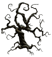 gothic deco png halloween kikkapink spooky tree - PNG gratuit