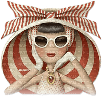 soave woman summer hat Sunglasses red - ücretsiz png