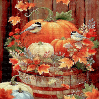 soave background animated autumn vintage pumpkin - Безплатен анимиран GIF