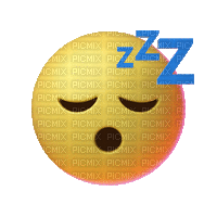 emoji zzzz - GIF animasi gratis