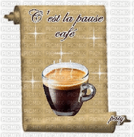 c'est la pause café - Безплатен анимиран GIF