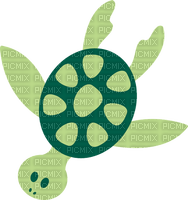 cute sea turtle - png grátis