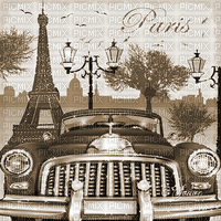 soave background animated vintage paris postcard - GIF animé gratuit