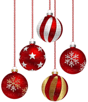 Tannenbaumkugeln, Deko, Weihnachten - png gratuito