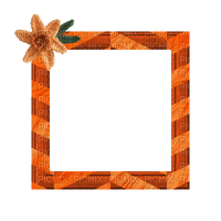 Small Orange Frame - zadarmo png