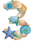 Kaz_Creations Numbers Seashells 3 - PNG gratuit