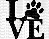 love paws - ücretsiz png