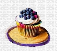 cupcake frutti di bosco - png gratis