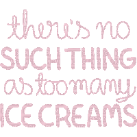 Ice Cream.Text.Pink.gif.Victoriabea - Zdarma animovaný GIF