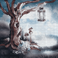 soave background animated fantasy spring tree - Бесплатни анимирани ГИФ