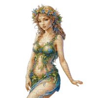 fantasy girl woman springtimes 💖 - zdarma png