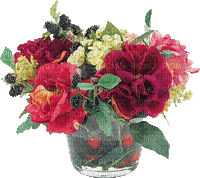kwiatowa dekoracja - Gratis geanimeerde GIF