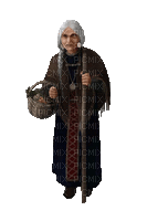 old woman, vintage - Безплатен анимиран GIF