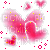 coeur rose - 免费动画 GIF