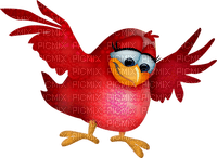 Pájaro rojo - bezmaksas png