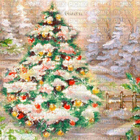 Y.A.M._New year Christmas background - Darmowy animowany GIF