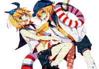 Kagamine Rin Len Vocaloid manga (Pixiv:4234106) - PNG gratuit